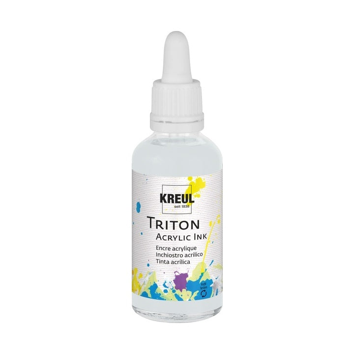 Inchiostro acrilico Triton 40 ml - KREUL – argento