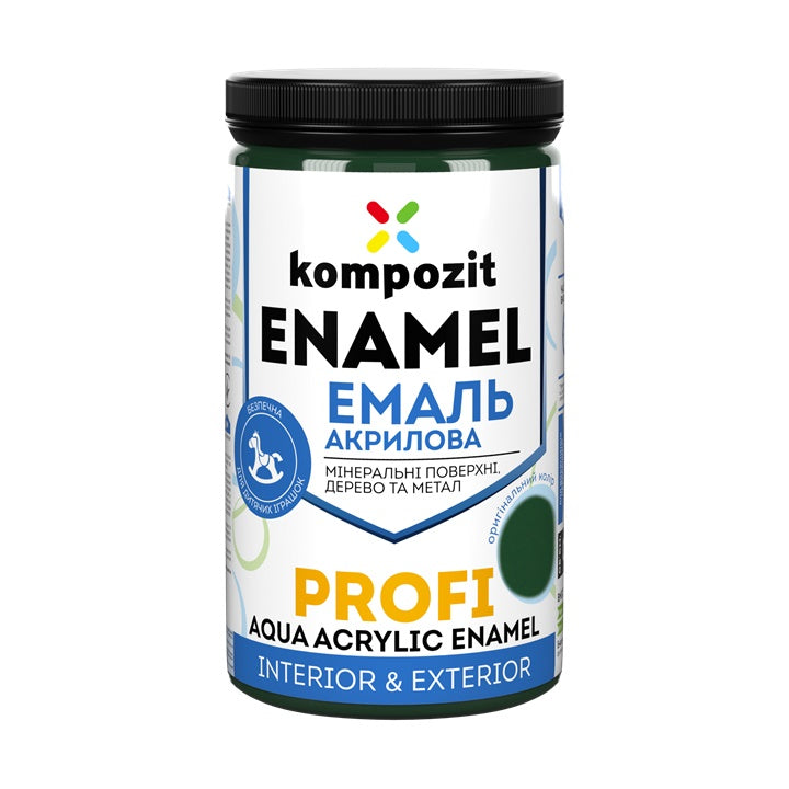Smalto acrilico  KOMPOZIT PROFI Gloss 0,3 l – Verde