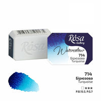 Colori ad acquerello Rosa Gallery pan 2,5 ml – 714 turchese