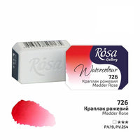 Colori ad acquerello Rosa Gallery pan 2,5 ml – 726 rosa robbia