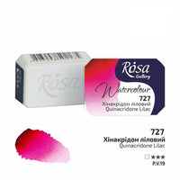 Colori ad acquerello Rosa Gallery pan 2,5 ml – 727 Quinacridone lilla