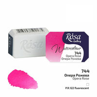 Colori ad acquerello Rosa Gallery pan 2,5 ml – 744 rosa opera