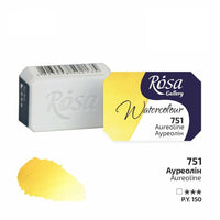 Colori ad acquerello Rosa Gallery pan 2,5 ml – 751 aureolin