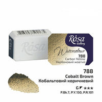 Colori ad acquerello Rosa Gallery pan 2,5 ml – 788 Giallo carbone