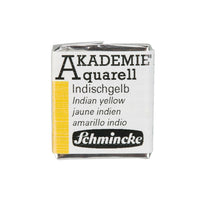 Colori ad acquarello Schmincke AKADEMIE ½ godet – 225 giallo indiano