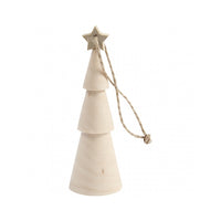 Albero di Natale con una stella - Decorazione di Capodanno