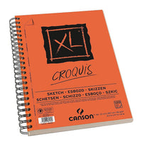 Album da disegno CANSON XL Croquis A5, 90 g/m², 60 fogli, spirale laterale sinistra
