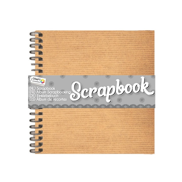 Album per scrapbooking Craft Sensations 15x15 cm - 40 fogli – Brown