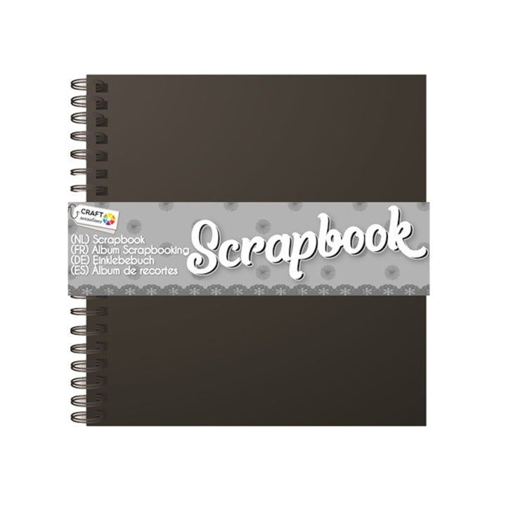 Album per scrapbooking Craft Sensations 15x15 cm - 40 fogli – Black