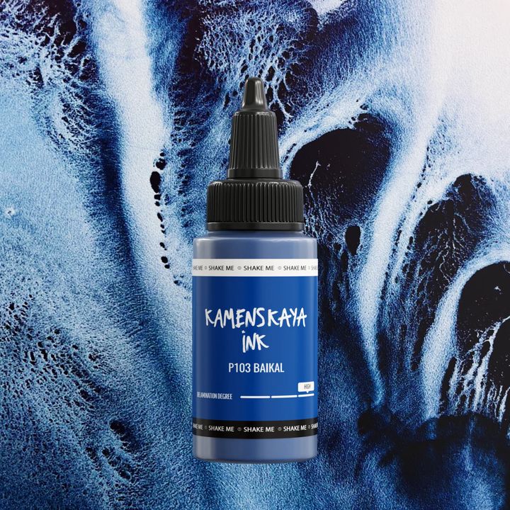 Inchiostro ad alcool KAMENSKAYA DELAMINATING 30ml – P-103 Baikal