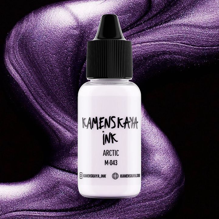 Inchiostro ad alcool KAMENSKAYA NACRE CHAMELEONS 15ml – M-043 Artico
