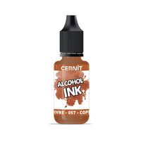 Inchiostro colorato a base di alcol CERNIT 20 ml – 057 rame
