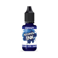 Inchiostro colorato a base di alcol CERNIT 20 ml – 275 blu zaffiro