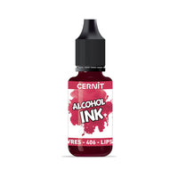 Inchiostro colorato a base di alcol CERNIT 20 ml – 406 rosso rosato