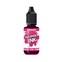 Inchiostro colorato a base di alcol CERNIT 20 ml – 475 rosa
