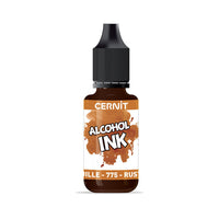 Inchiostro colorato a base di alcol CERNIT 20 ml – 775 arrugginito