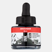 ROYAL TALENS Amsterdam Acrylic Ink inchiostro acrilico 30 ml – Nero ossido