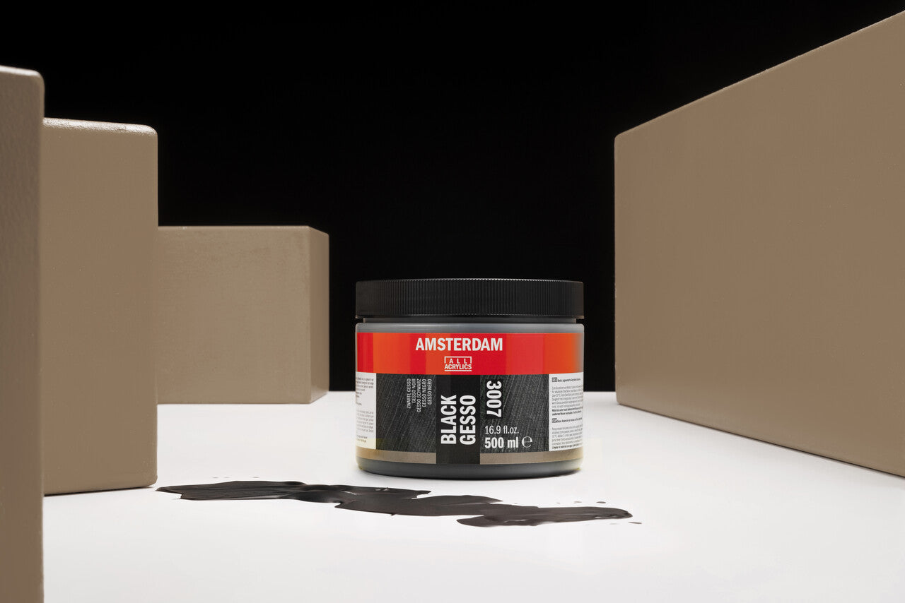 ROYAL TALENS Amsterdam gesso acrilico nero 500 ml
