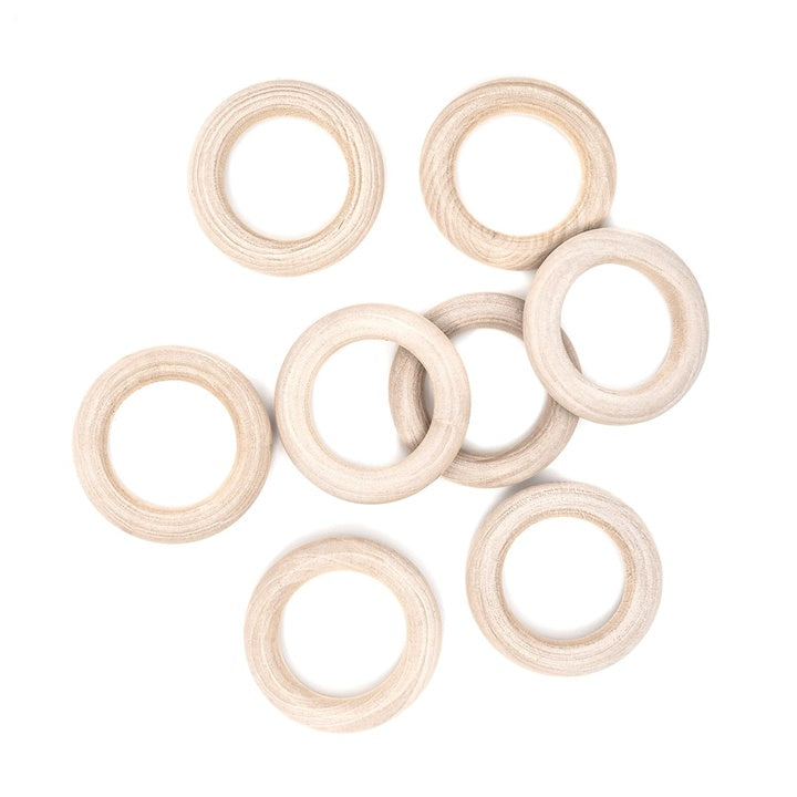 Anelli di legno per macramè | Varie dimensioni