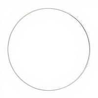 Anello in metallo bianco per completare 1 pz | varie misure