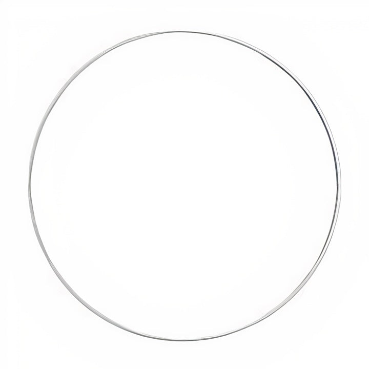 Anello in metallo bianco per completare 1 pz | varie misure