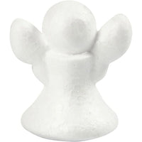 Angelo in polistirolo 6 cm 5 pz — immagine 1