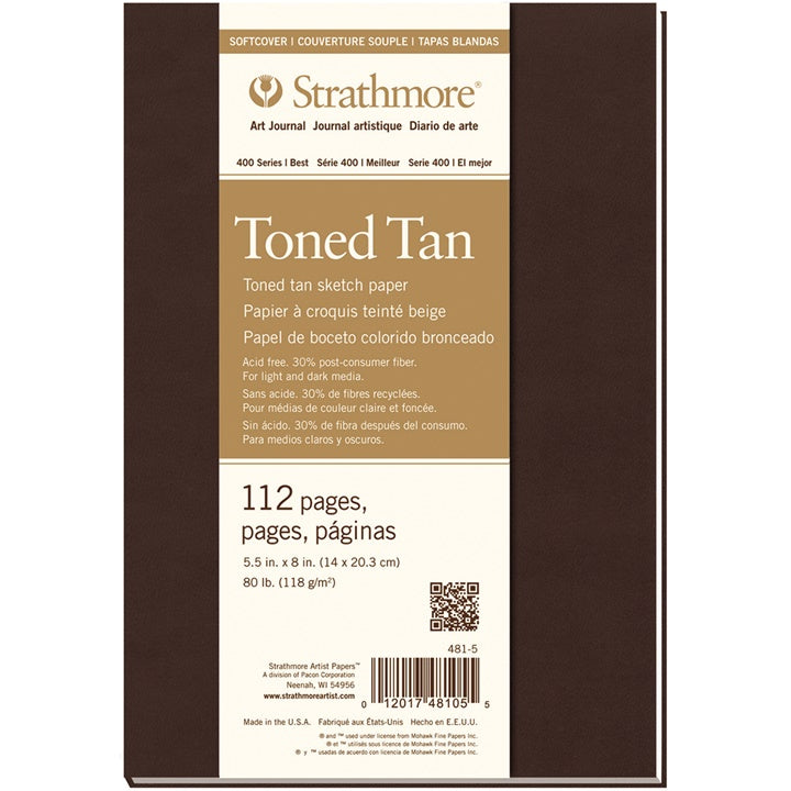 Art Journal Strathmore Toned Paper Tan Brossura | Dimensioni selezionate
