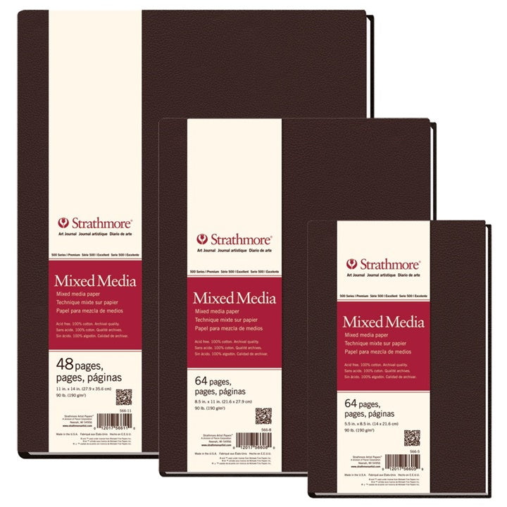Artbook Strathmore Mixed Media Copertina rigida | scegli le dimensioni