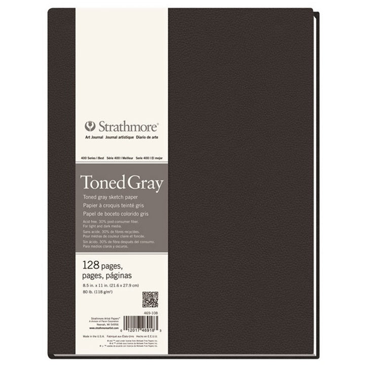 Artbook Strathmore Toned Paper Grey Hardcover | Selezionare Dimensioni