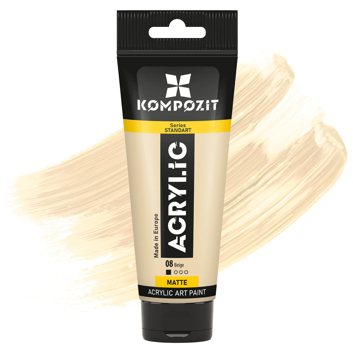 Colore acrilico STANDART Kompozit 75 ml – 08 Beige