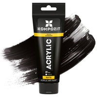 Colore acrilico STANDART Kompozit 75 ml – 89 Nero
