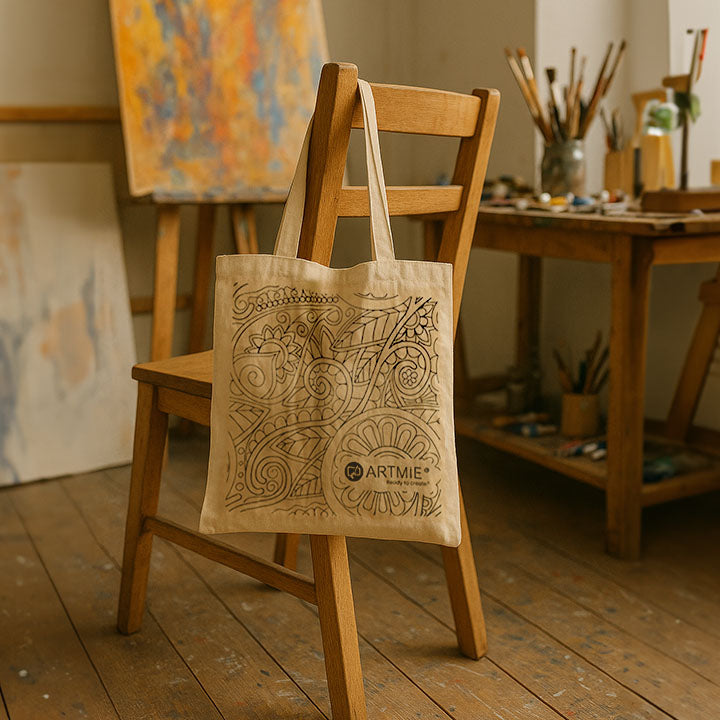 ARTMIE Borsa stampata verniciabile