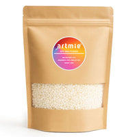 ARTMIE Cera di soia non profumata per candele 400 g