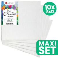 ARTMIE Mini set per pittura su tela - 10 pezzi