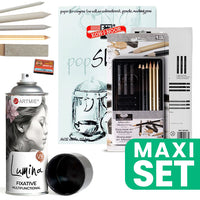 ARTMIE Set per schizzi con fissatore