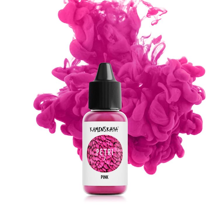 Inchiostri di resina KAMENSKAYA PETRI 15ml – Petri 7 rosa