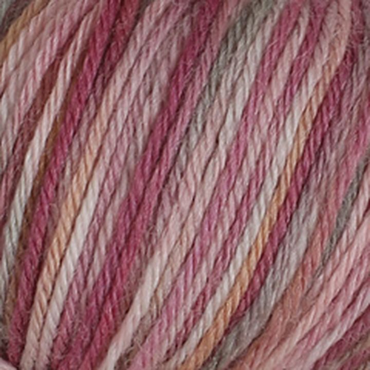 Filato baby merino 100 m multicolore – rosa