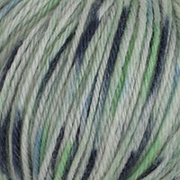 Filato baby merino 100 m multicolore – chiaro verde