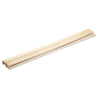 Bastoncini di legno 30 x 0,6 cm - num 10