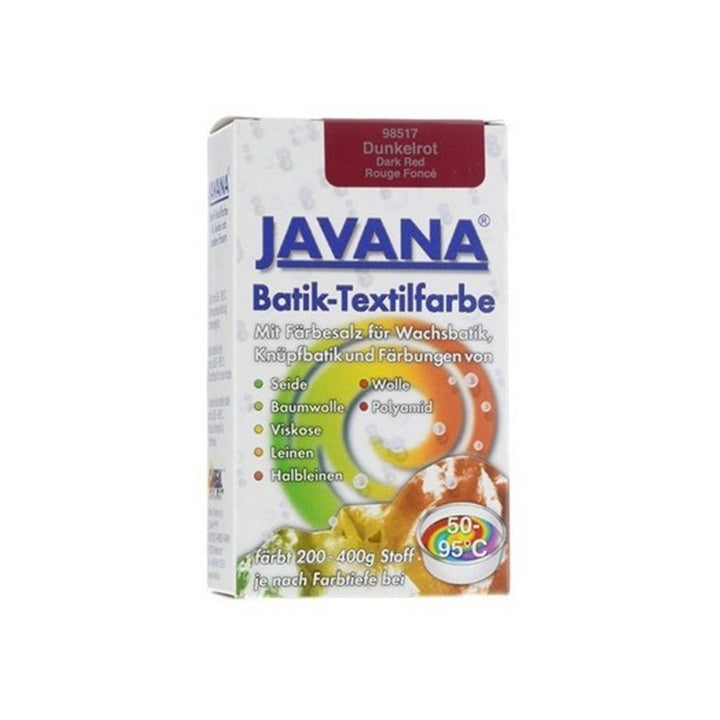 Colore per tessuti KREUL Javana Batik 70 g | sceglie colore - rosso scuro