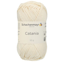 Filato di cotone Schachenmayr SMC Catania 50 g – 00130 crema