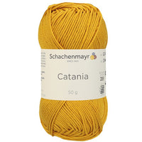 Filato di cotone Schachenmayr SMC Catania 50 g – 00249 giallo mostarda
