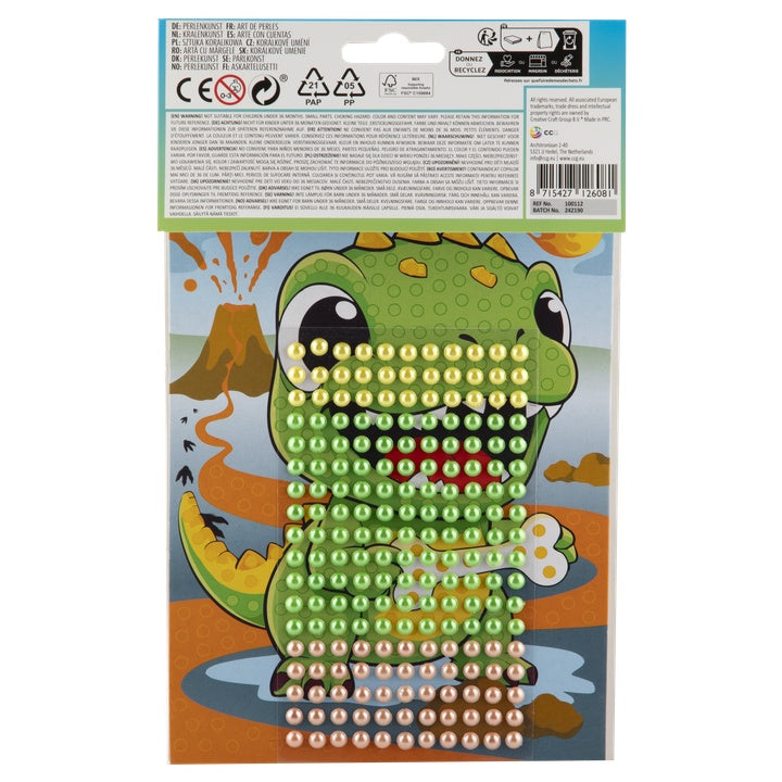 Kit Bead Art 24x20 cm con motivi decorativi