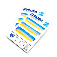 Blocco acquerello AURORA cold press - 12 fogli | formati diversi