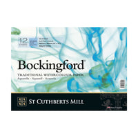 Blocco acquerello CANSON St Cuthberts Bockingford 300 g/m² 12 fogli spirale 18 – 41 cm