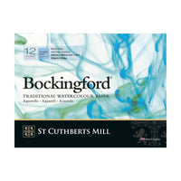 Blocco acquerello CANSON St Cuthberts Bockingford CP bianco 300 g/m² - 12 fogli