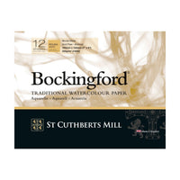 Blocco acquerello CANSON St Cuthberts Bockingford Rough 300 g/m² - 12 fogli