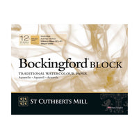 Blocco acquerello CANSON St Cuthberts Bockingford Rough 300 g/m² 31 – 41 cm - 12 fogli
