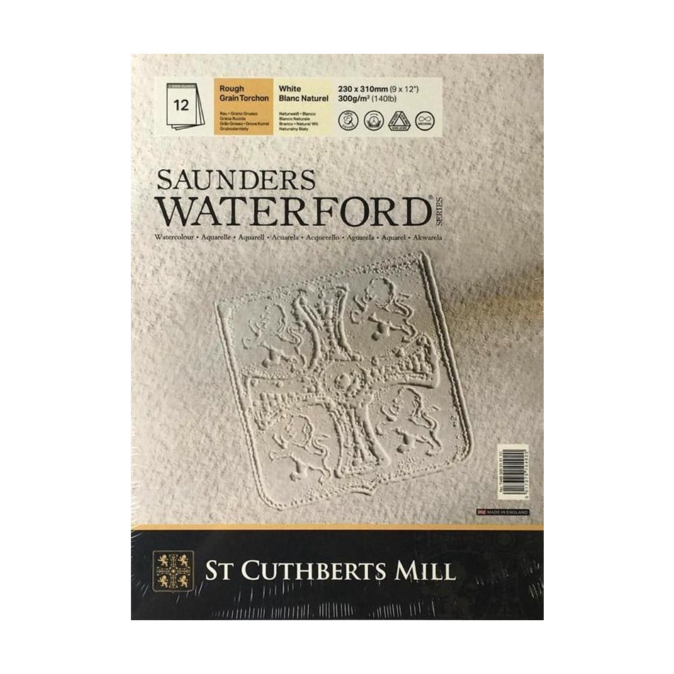 Blocco acquerello CANSON St Cuthberts Saunders Rough 300 g/m² 23 x 31 cm - 12 fogli