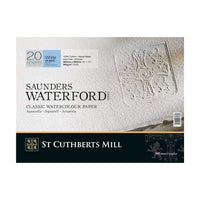 Blocco acquerello CANSON St Cuthberts Saunders Waterford CP bianco 300 g/m² 20 fogli – 26 – 51 cm
